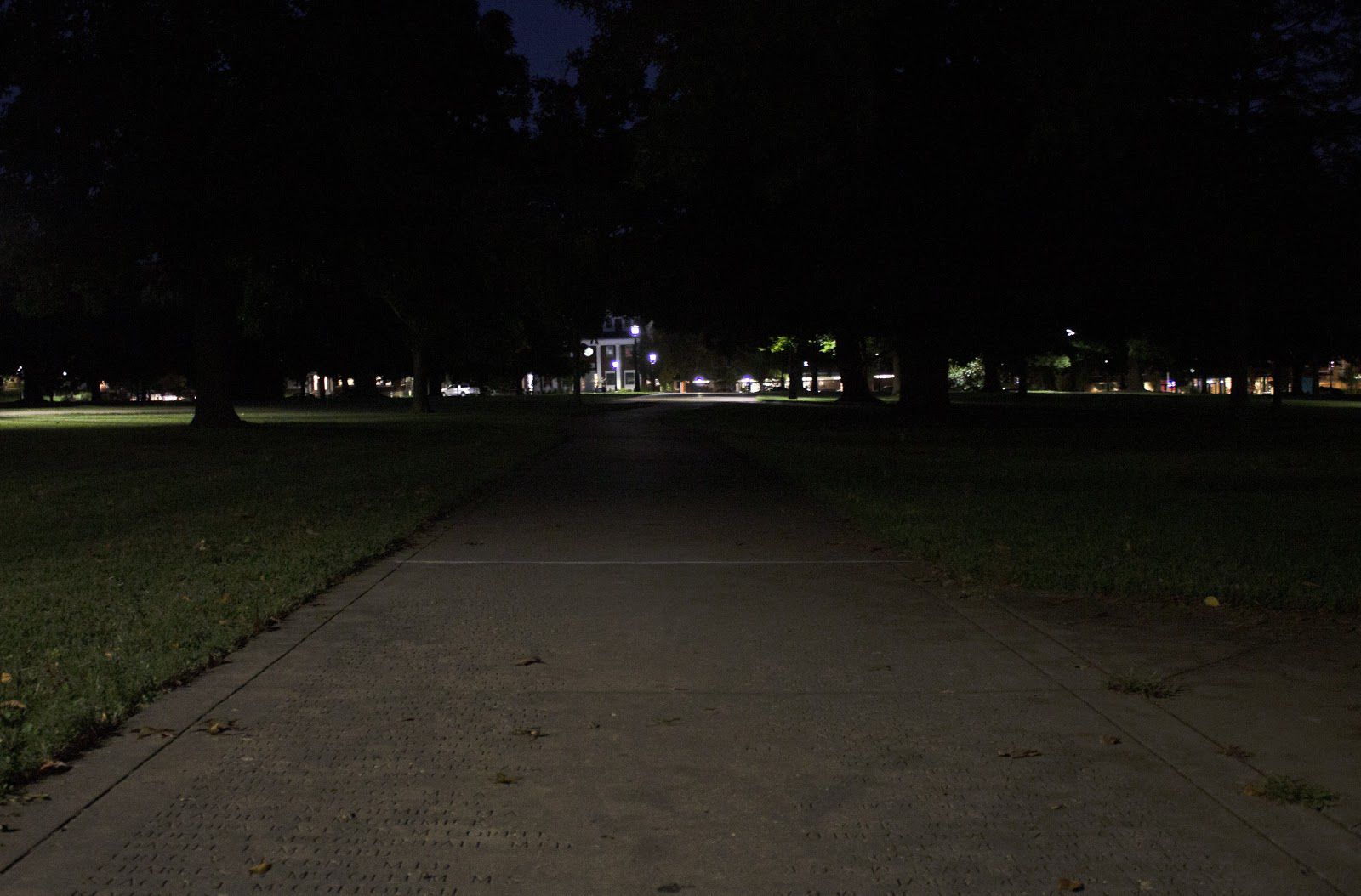 Students Worry About Lighting on Campus Paths